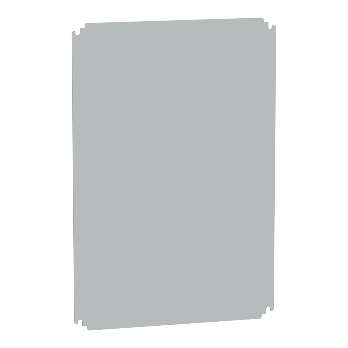 Insulating mounting plate for enclosure H700xW500mm made of polyester