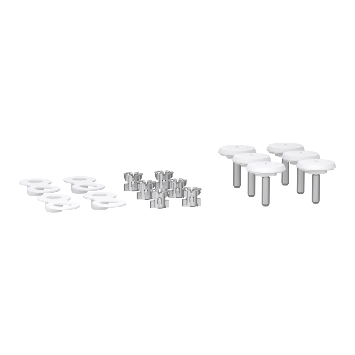 6 parafusos4 tampas acess. tecto IP55