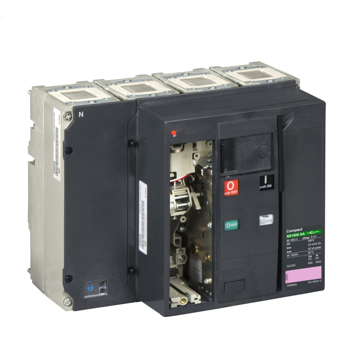 interruptor COMPACT NS1600 NA 4P extraível motorizado