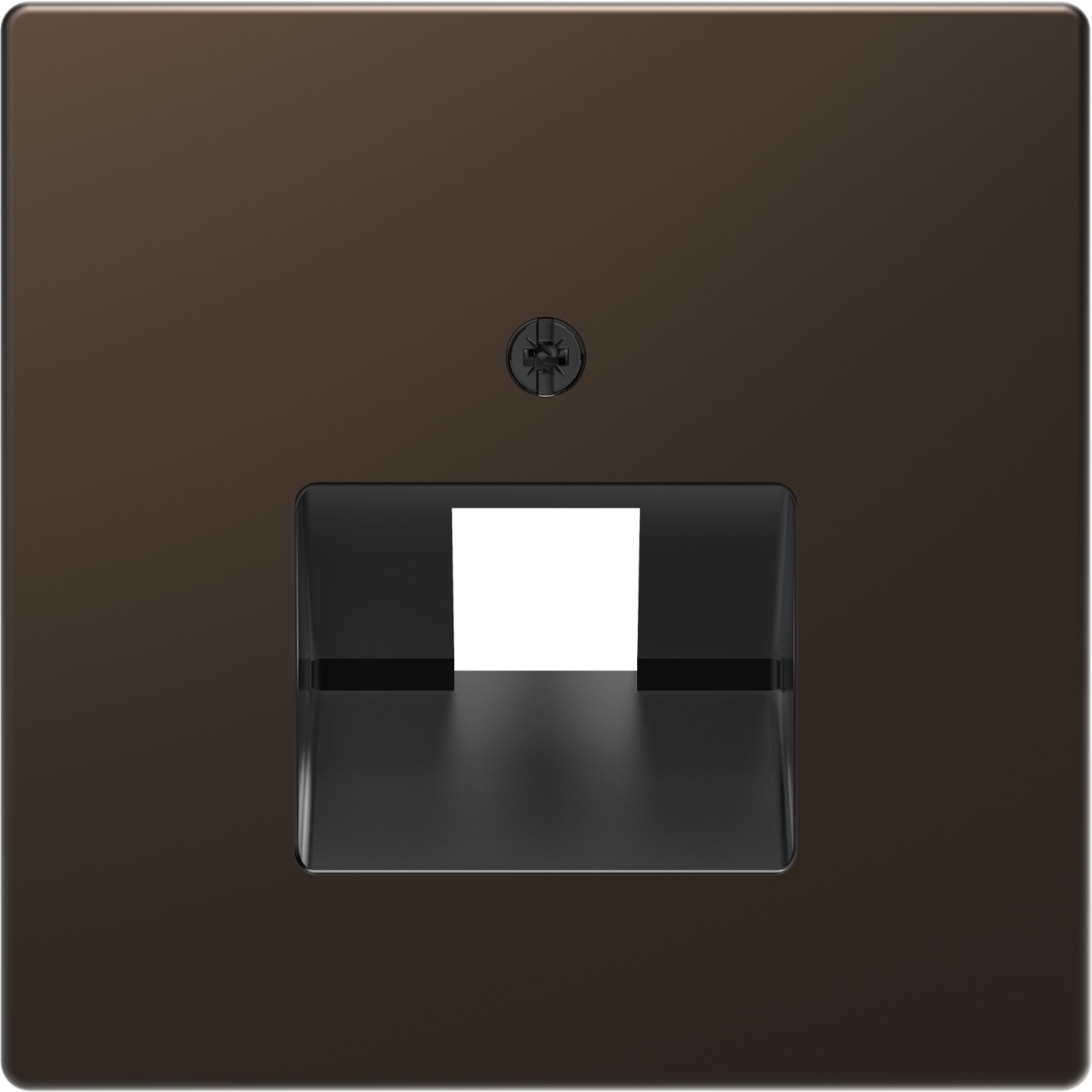 D-Life - Centro de tomada RJ45 simples - Metal mocca