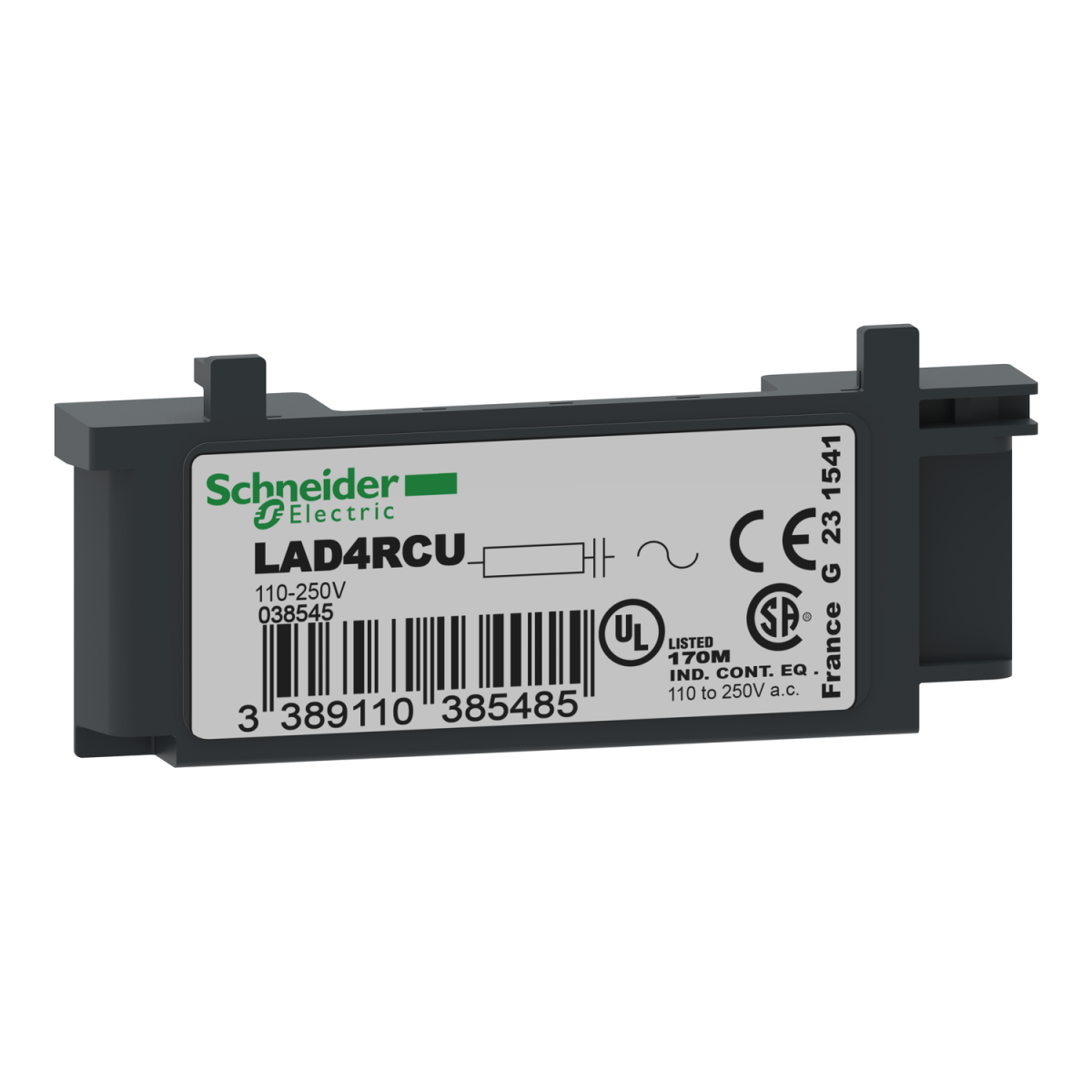 módulo antiparasita - TeSys D - circuito RC 110240VCA - D09D38DT20DT40