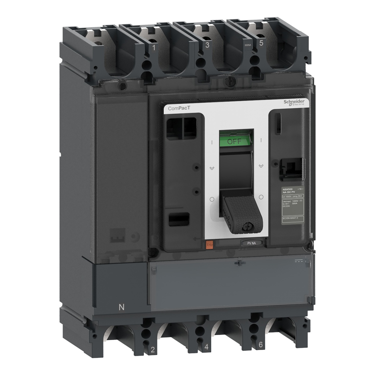 Interruptor NSX400NA DCPV 4P 400A