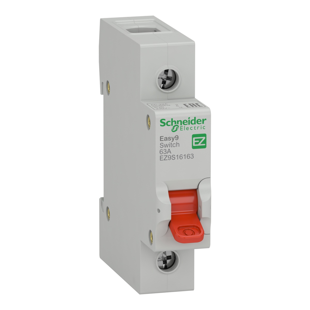 Easy9, Interruptor seccionador - 1P - 63 A - 230 V