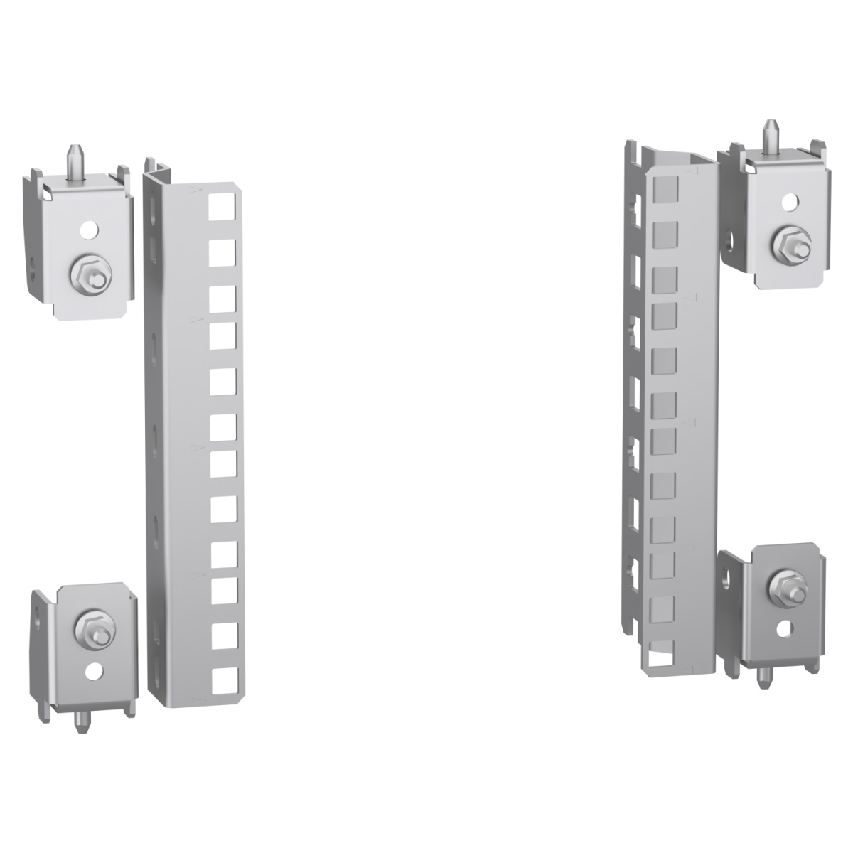 Spacial SFSM partial 19" fixed rack - 200 mm
