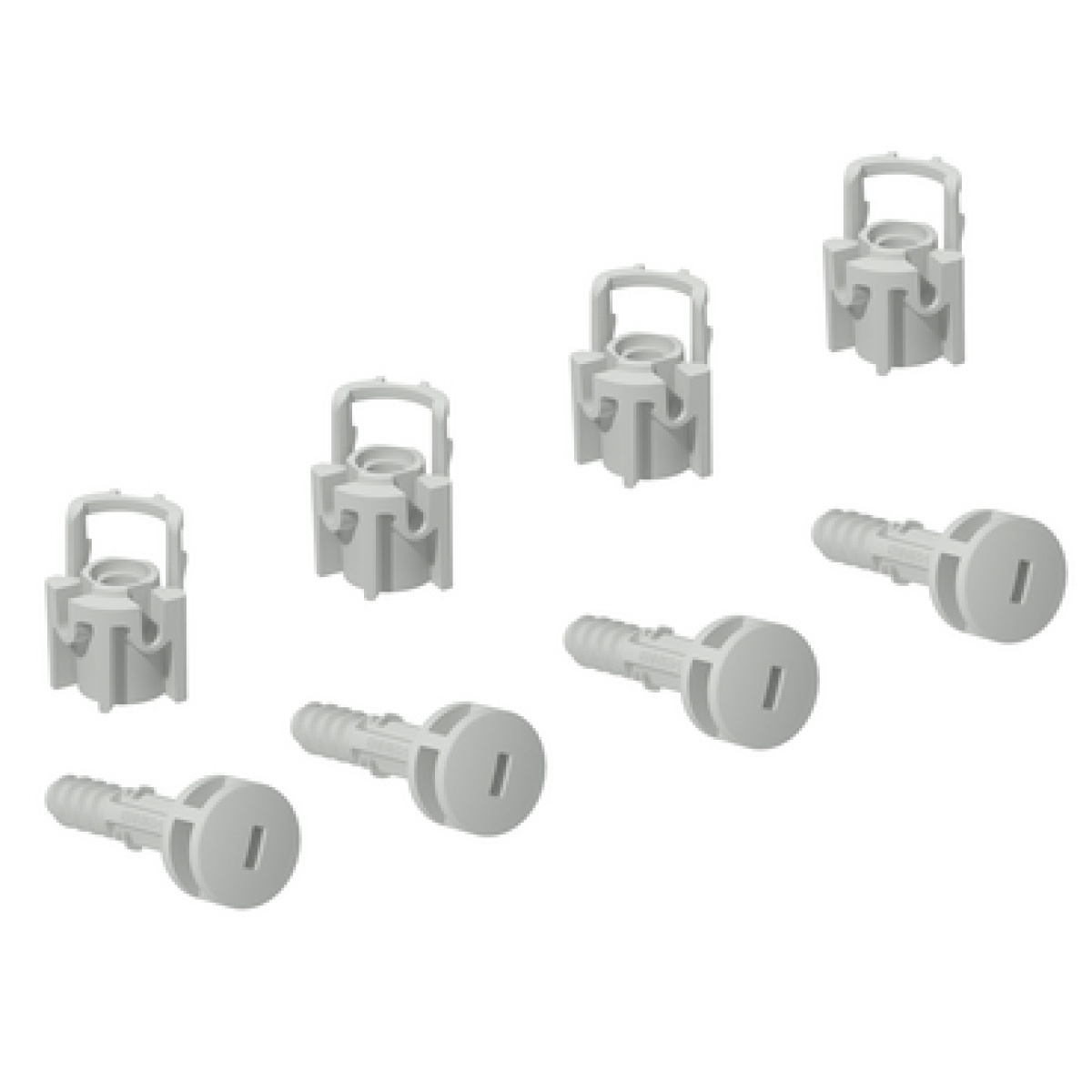 Plastic screws for THALASSA boxes with 60 mm cover hight.