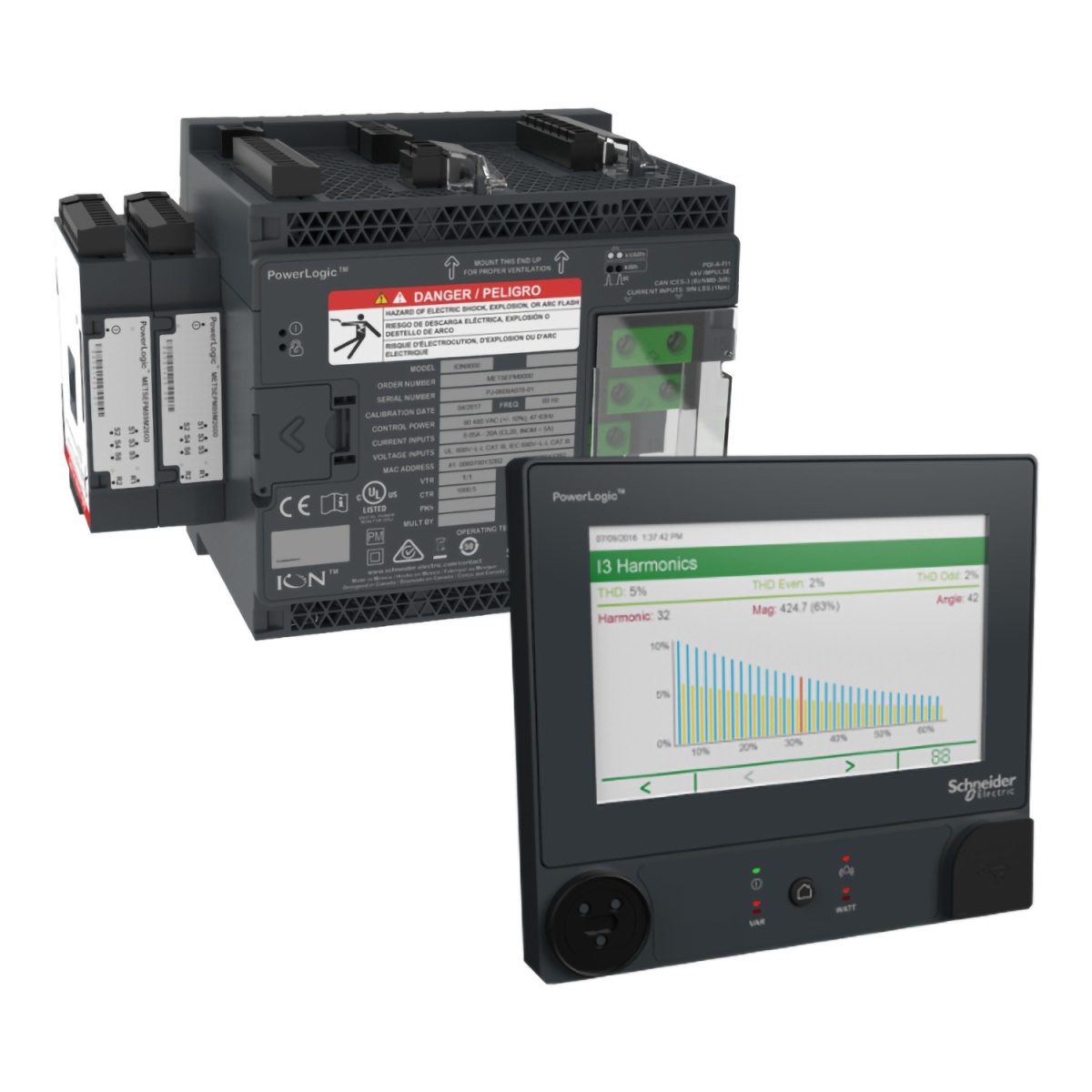 PowerLogic RD192 kit de hardware de visor remoto para ION9200