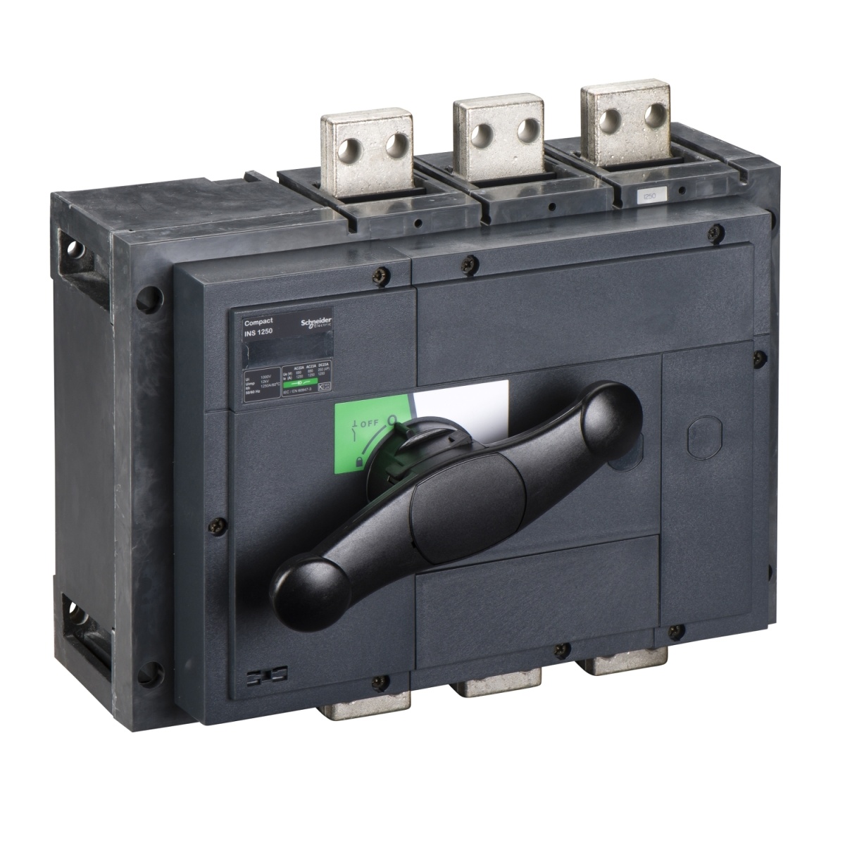 interruptor seccionador Interpact INS1250 - 1250 A - 3 pólos