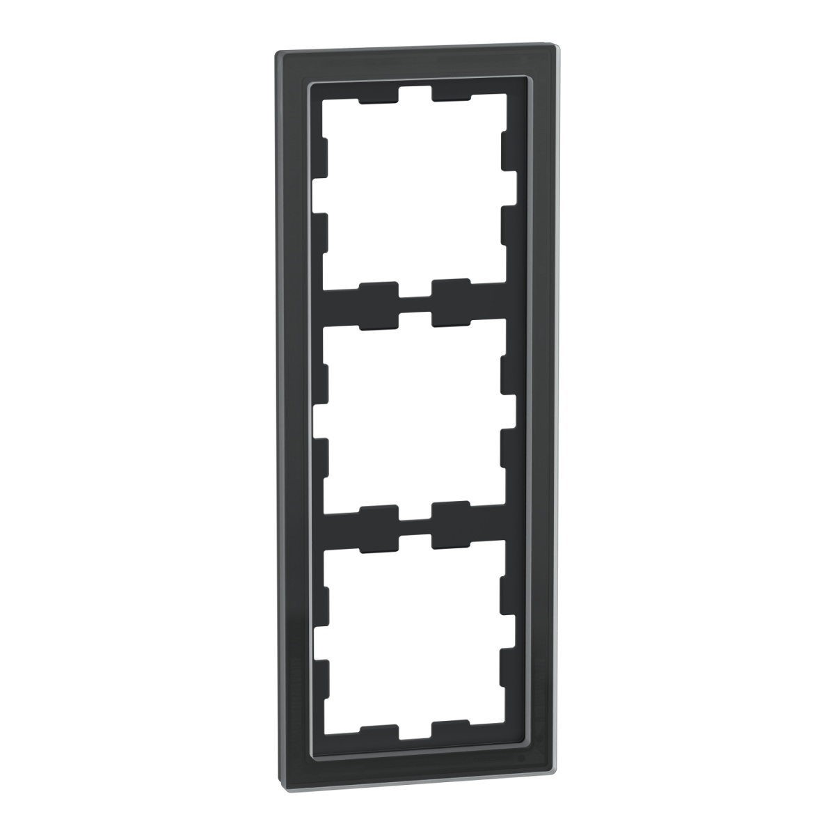 Quadro D-Life, 3 elementos, onyx preto
