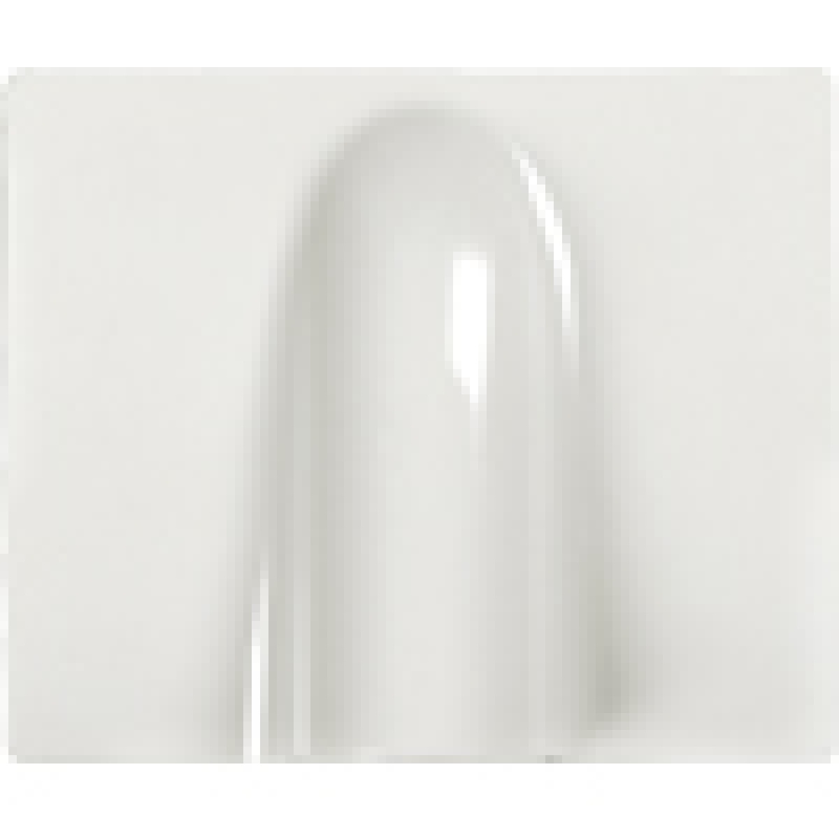 IRIS Cover plate for Pull-button and cable outlet polar white