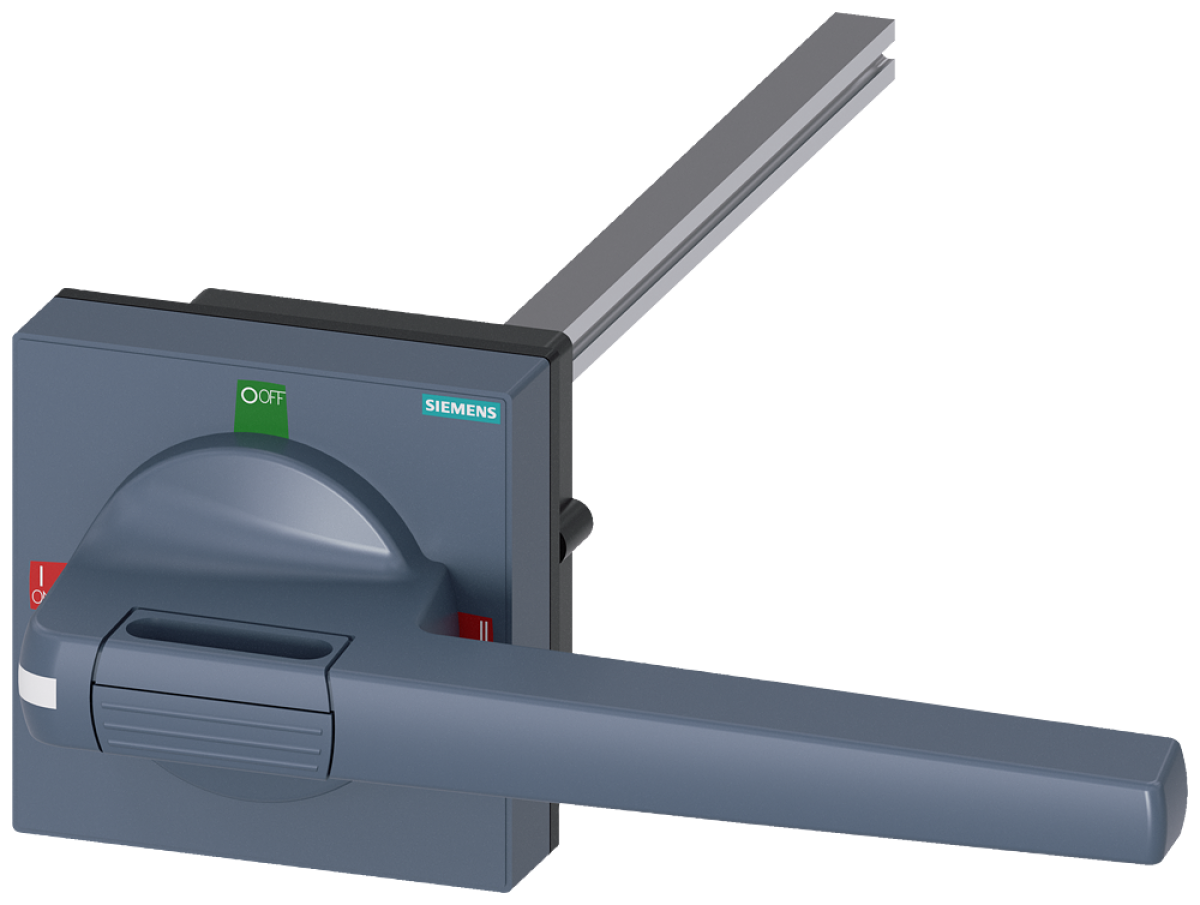 Standard door-coupling rotary operating mechanism with tolerance compensation...