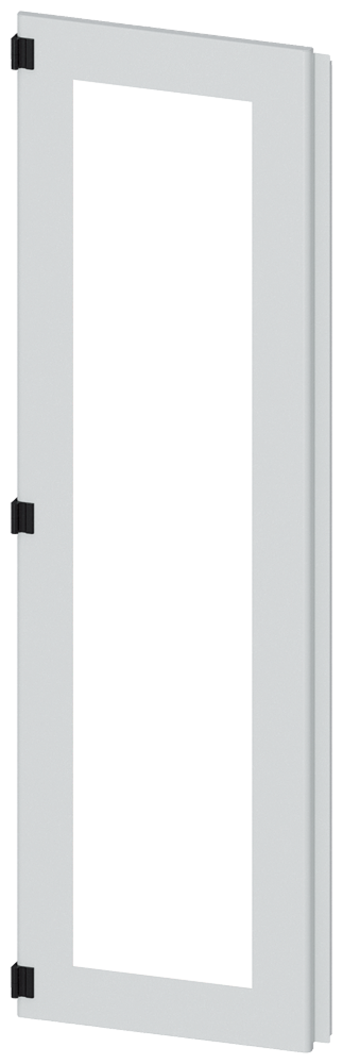 SIVACON door half. left. window. IP55. H 1800 mm. W 500 mm. protection class 1