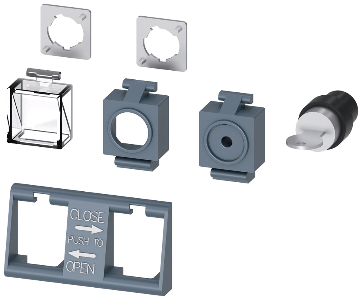 Interlocking for mechanical ONOFF with IKON lock