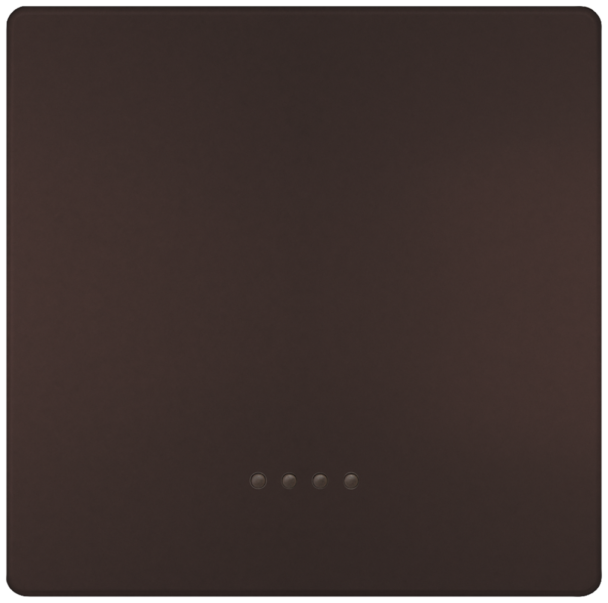 DELTA style rocker with window for pilot lampOFFtwo-way switch, chocolate