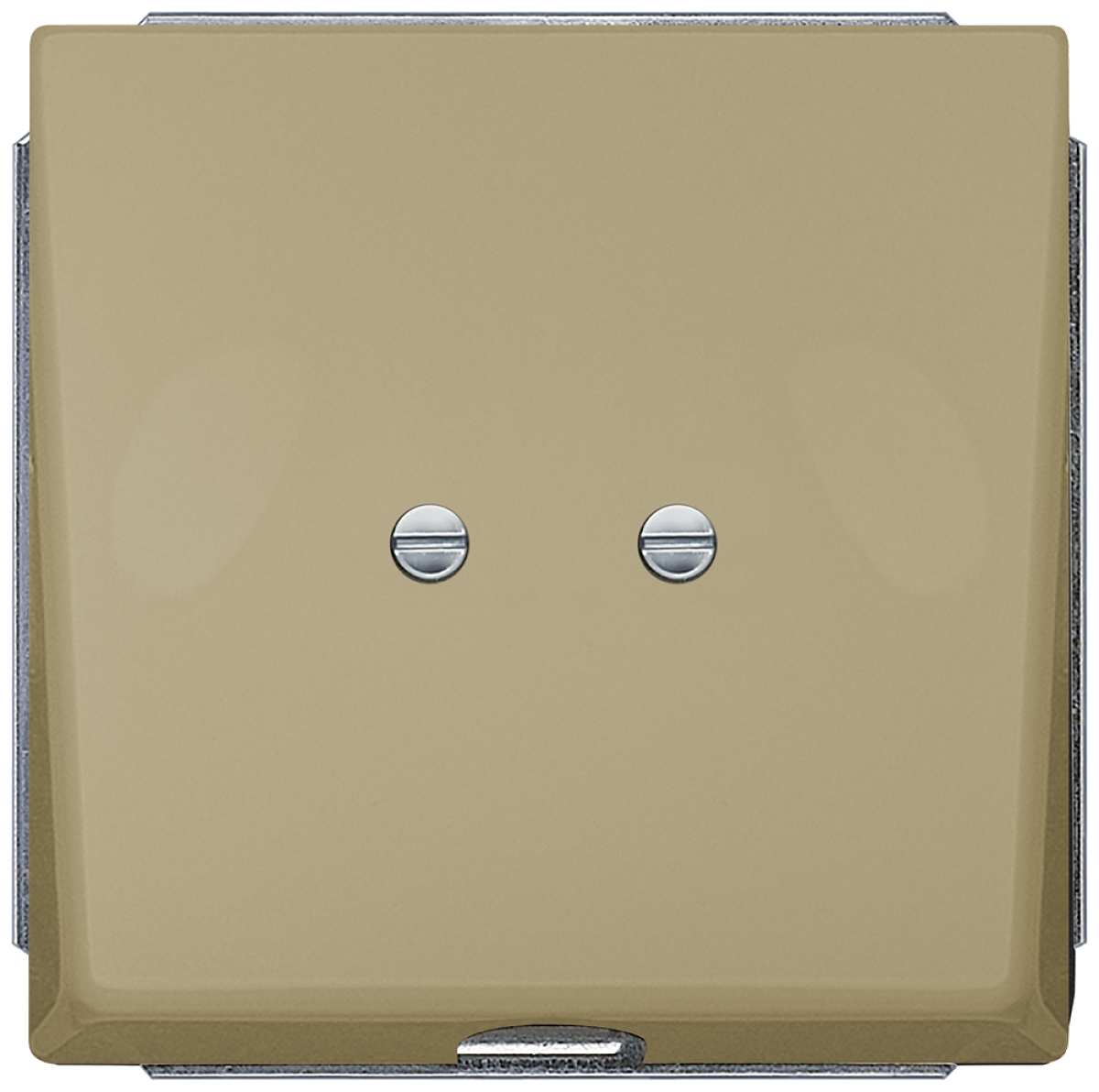 DELTA style outlet plate, gold