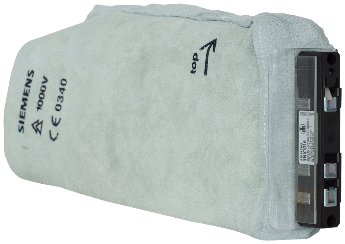 Fuse-puller for LV HRC fuse size 000 to 3 with leather sleeve