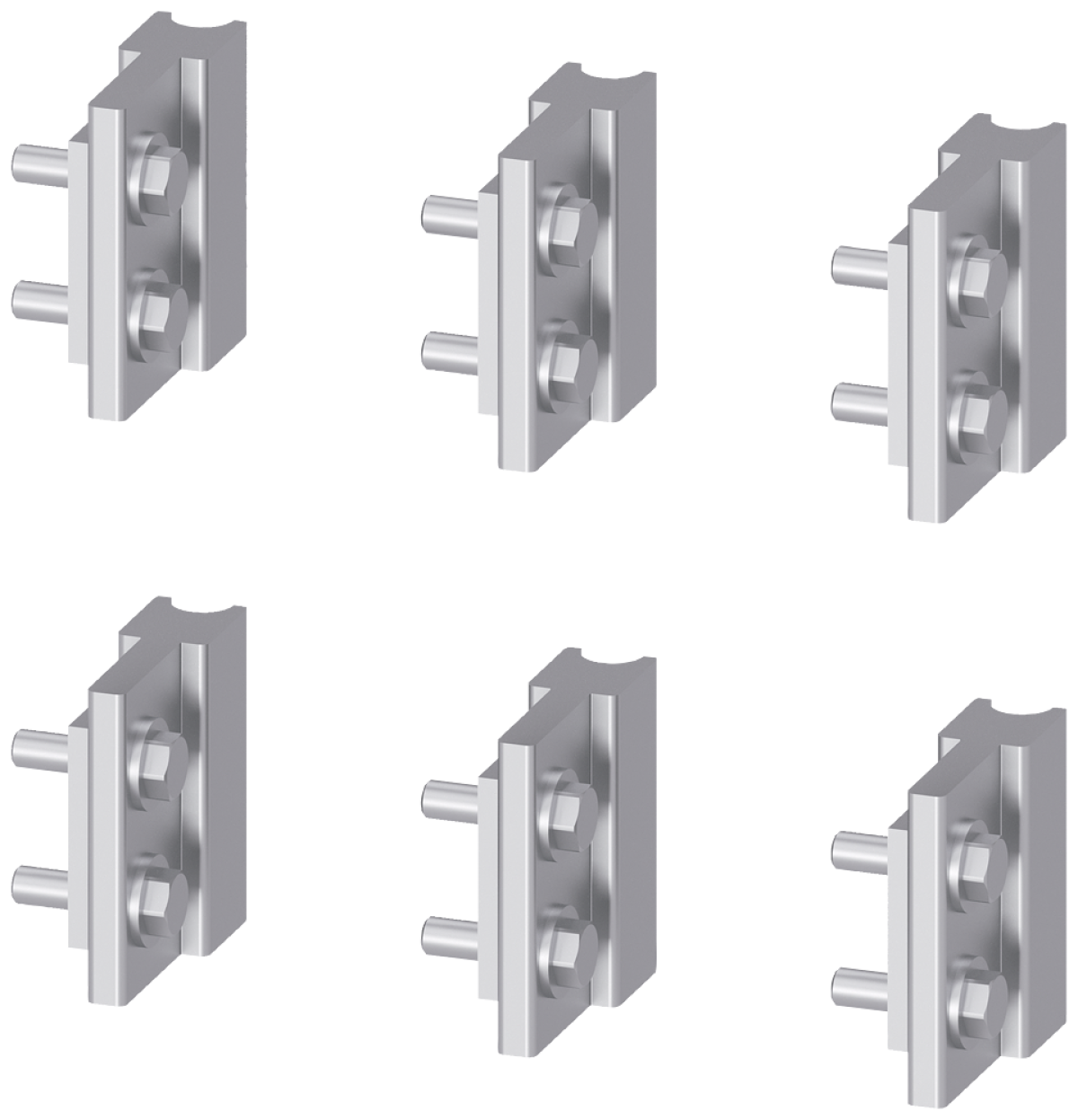 Blades Spare part for cradle guide frame rear walls with with rear vertica...