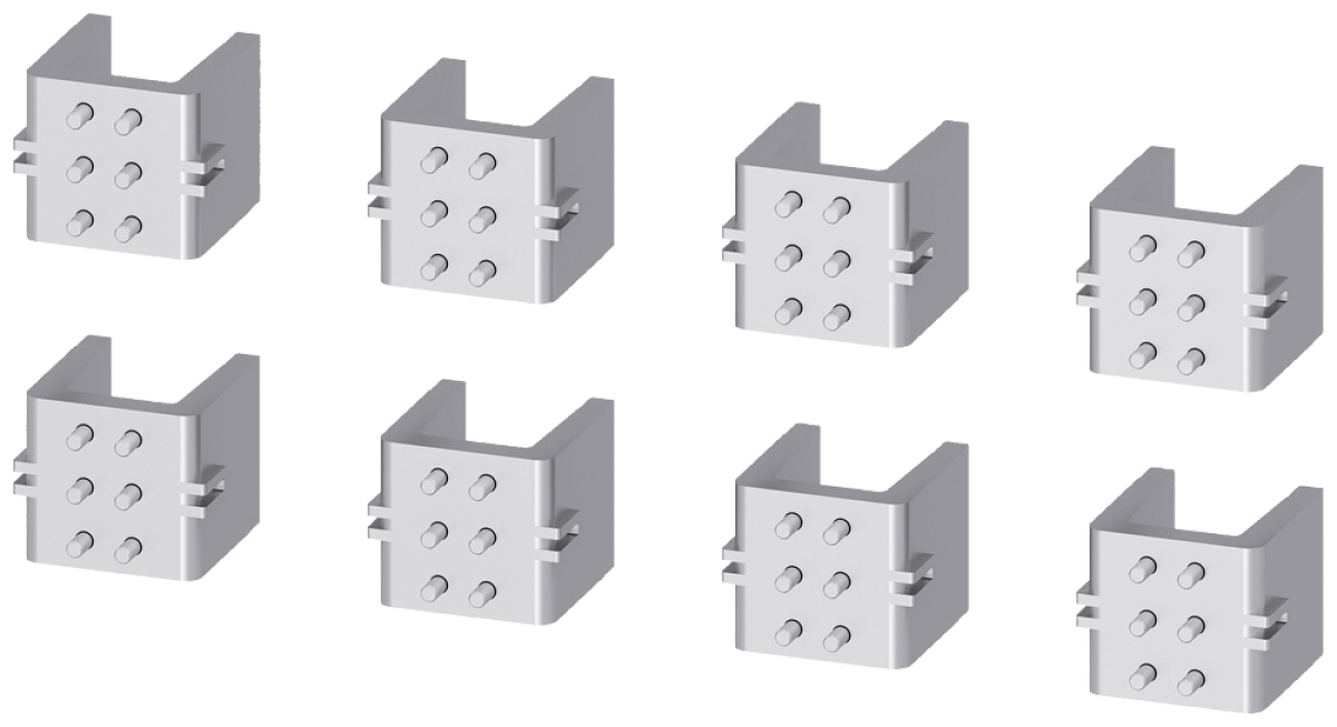 Knifes Spare part for cradle guide frame rear walls with with rear vertica...