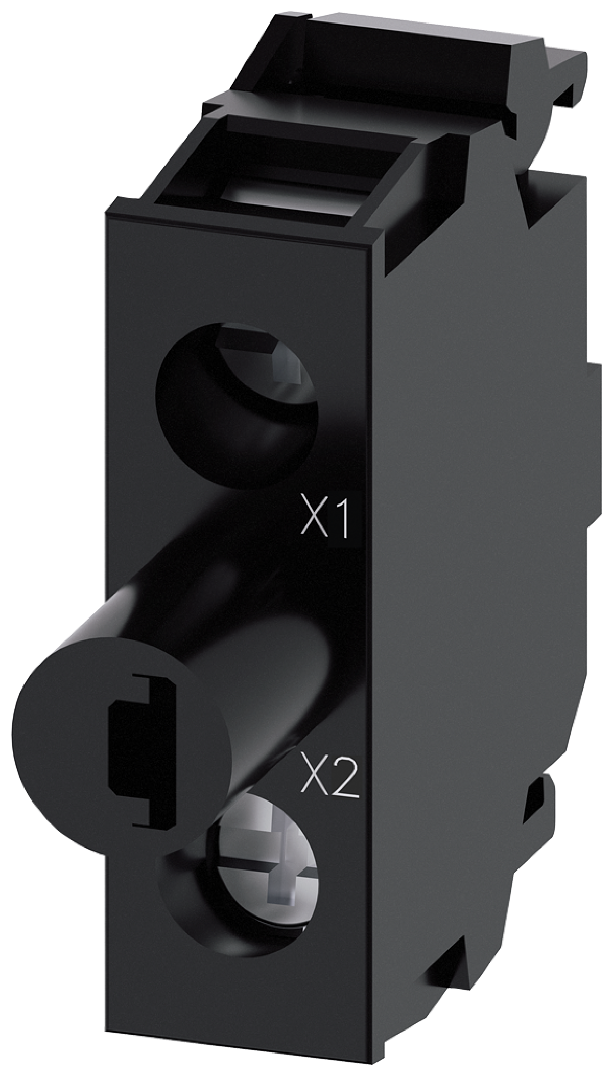LED module with integrated LED, 24 V ACDC, yellow