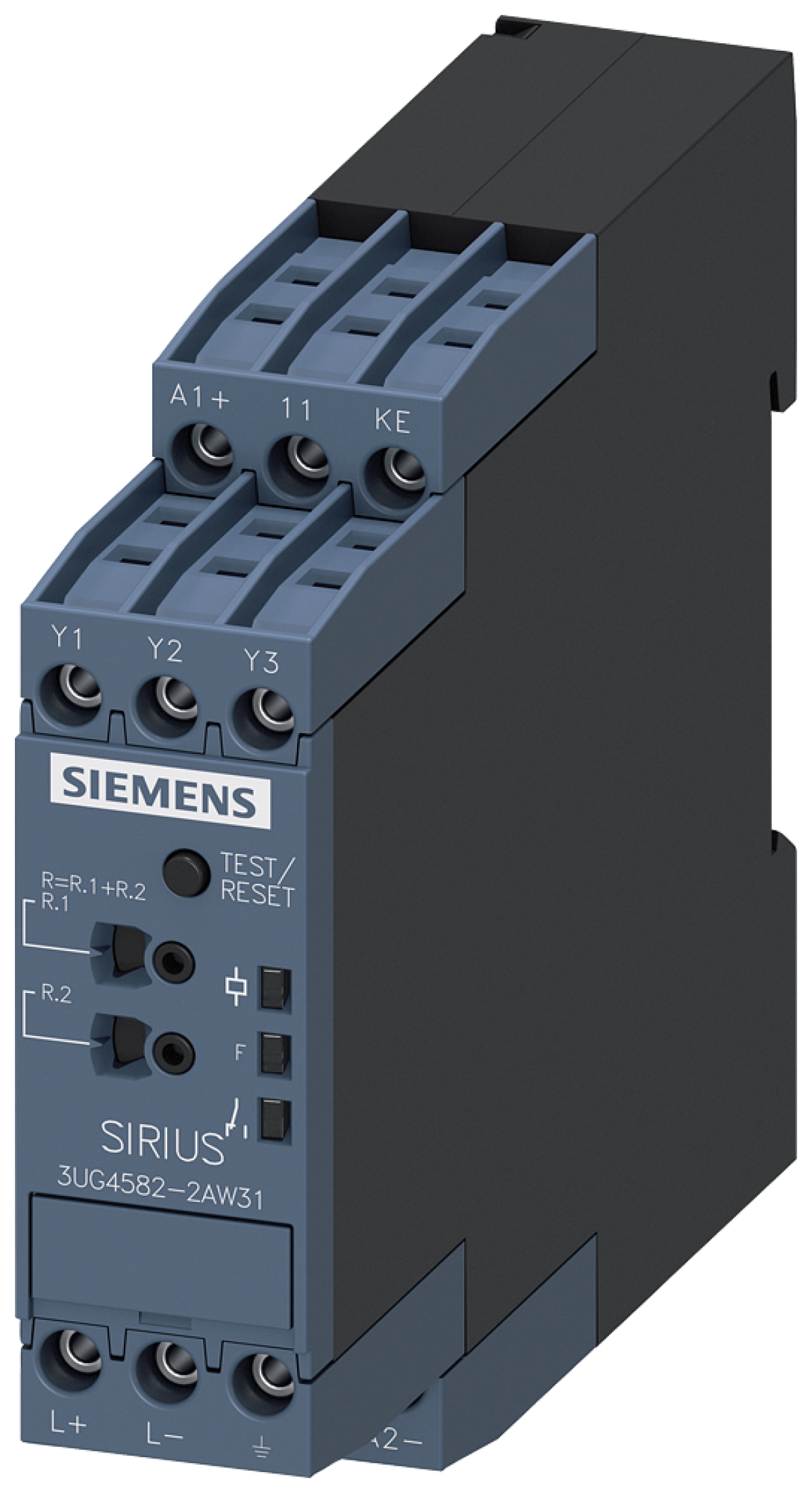 Analogically adjustable insulation monitoring relay, up to 250 V AC, 15-400H...
