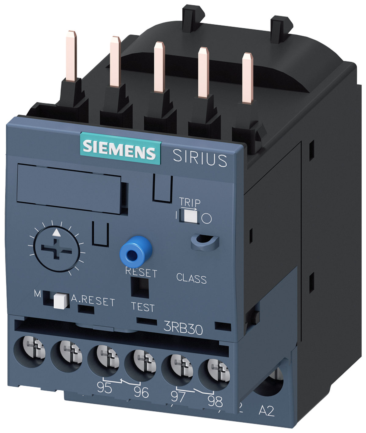 Overload relay 1-4 A motor protection S00, Class 10, contactor mounting ...