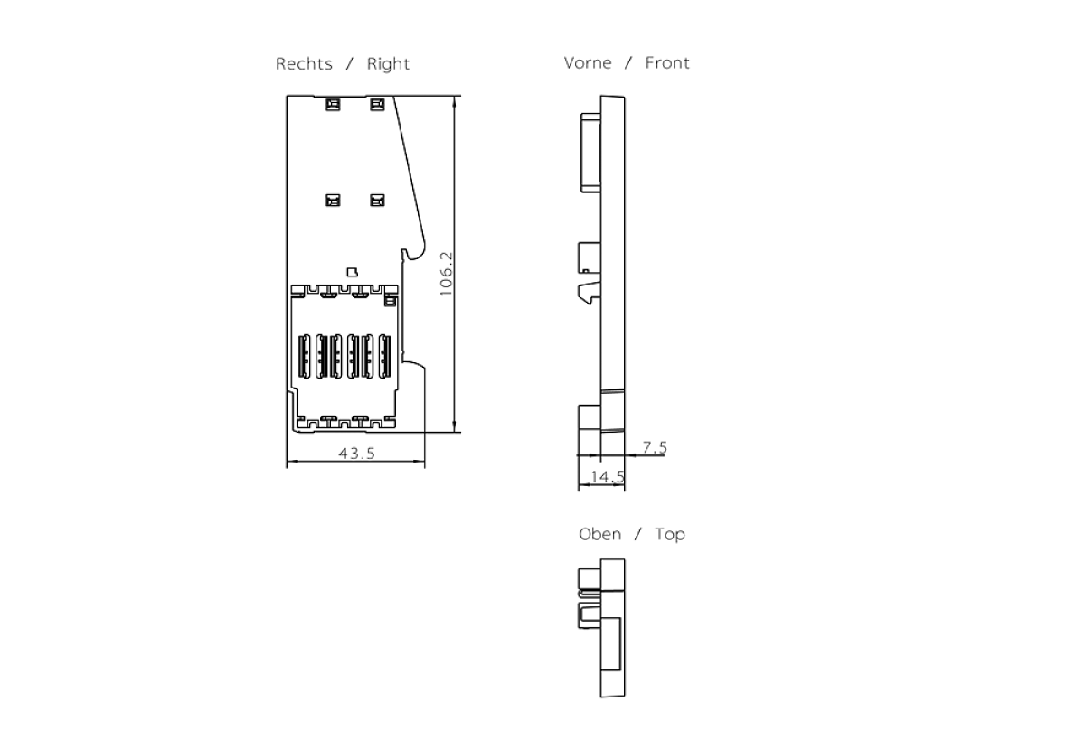SIMATIC ET 200S Termination module
