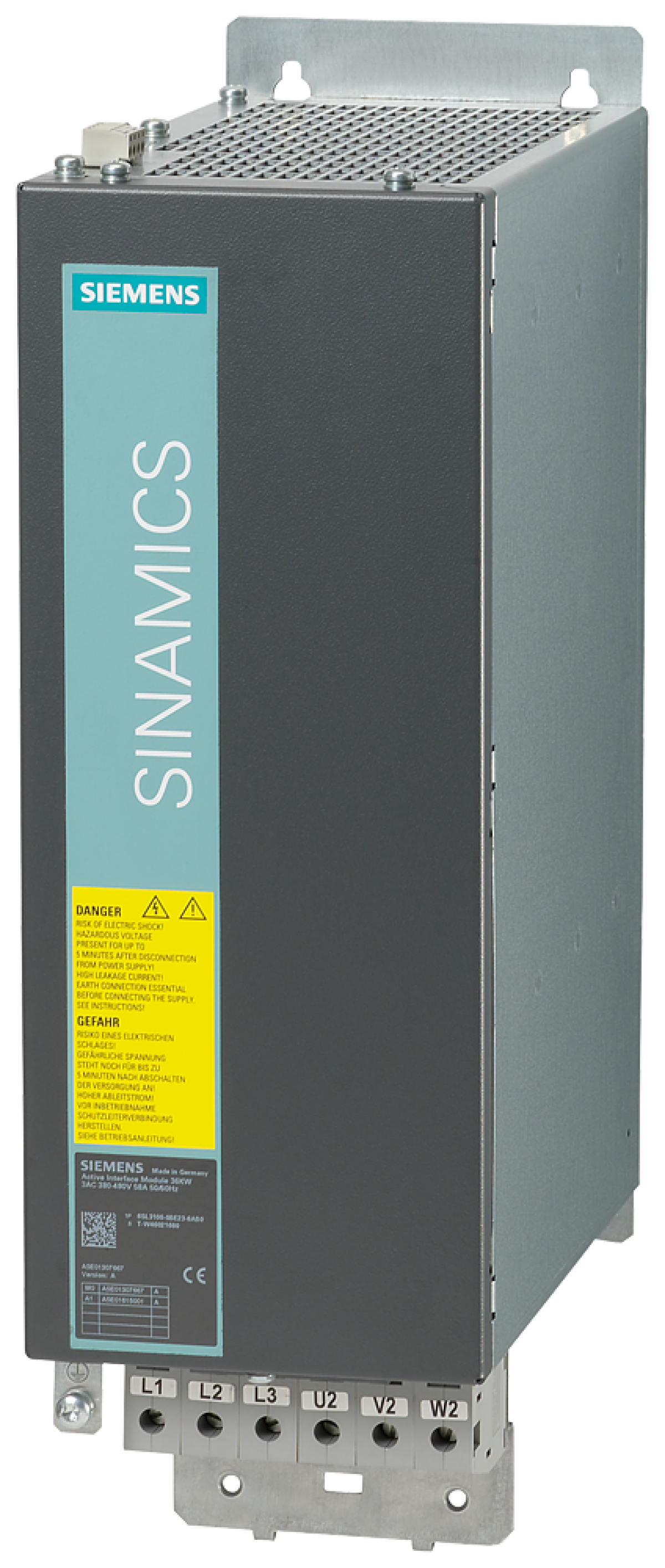 SINAMICS S120 ACTIVE INTERFACE MODULE FOR 36KW ACTIVE LINE MODULE INPUT 3AC ...