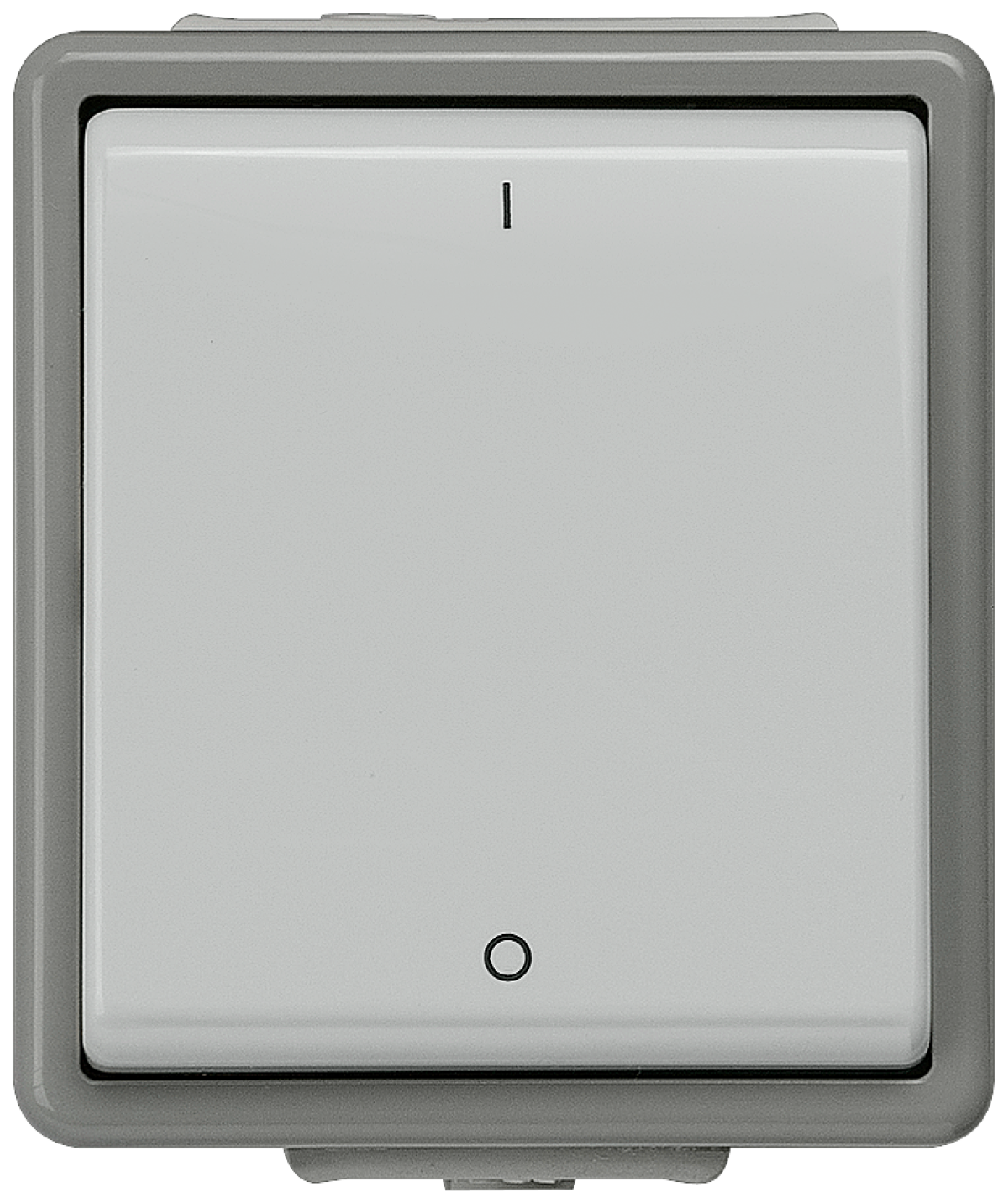 DELTA fläche IP44 surface-m. OFF switch with IO symbols, 3-pole