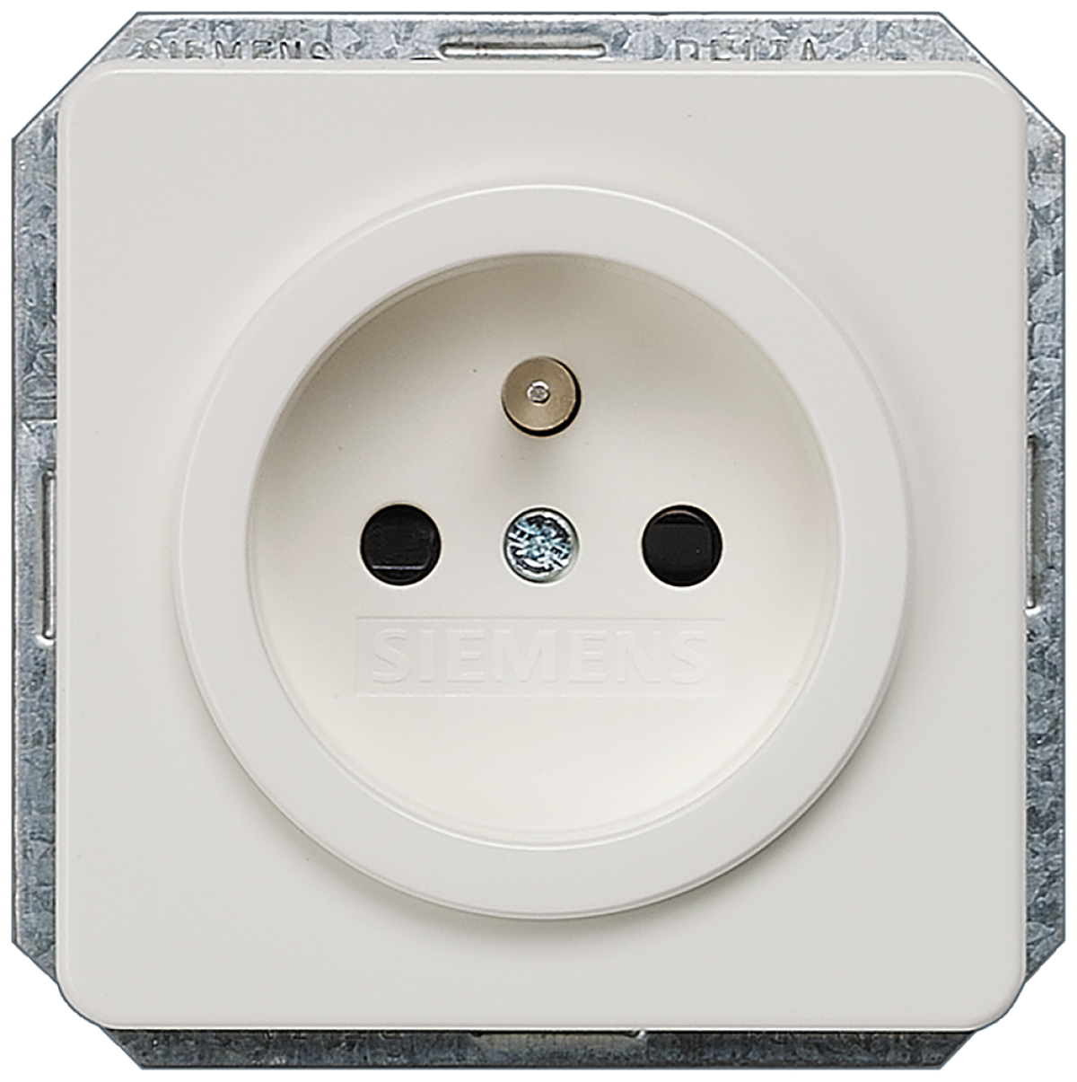 DELTA profil socket outlet with grounding pin with incr. touch protection, ti...