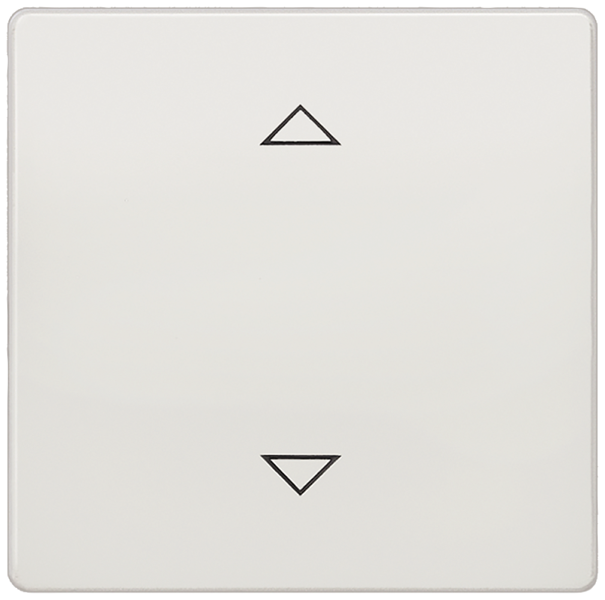 DELTA style pushbutton sys shutterblind, titanium white