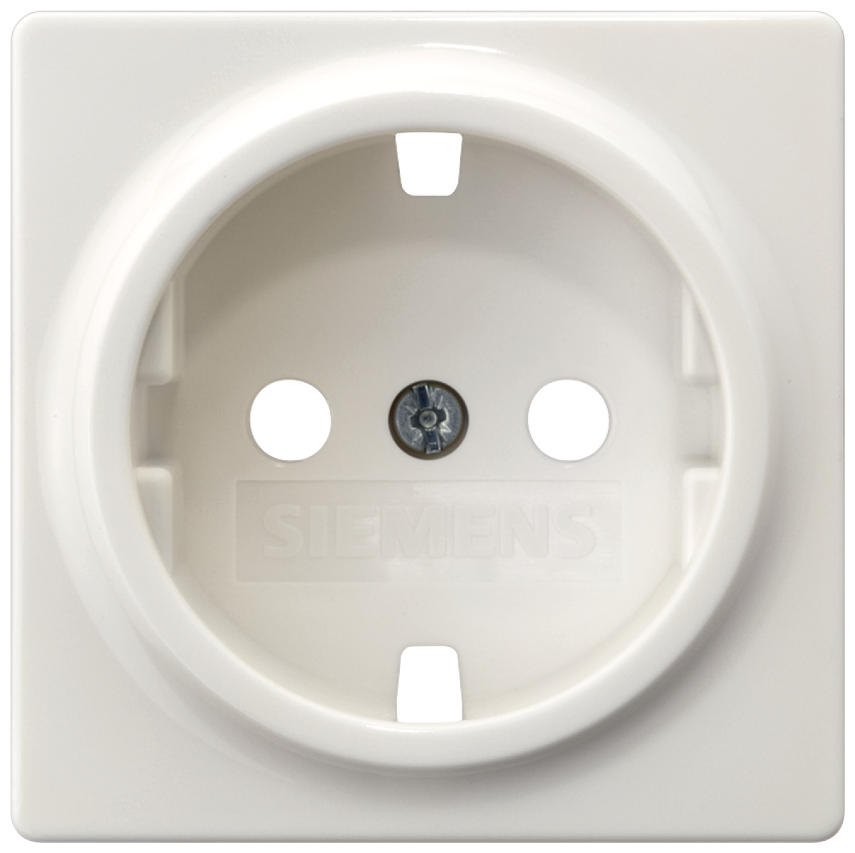 DELTA i-system socket cover without insert, titanium white