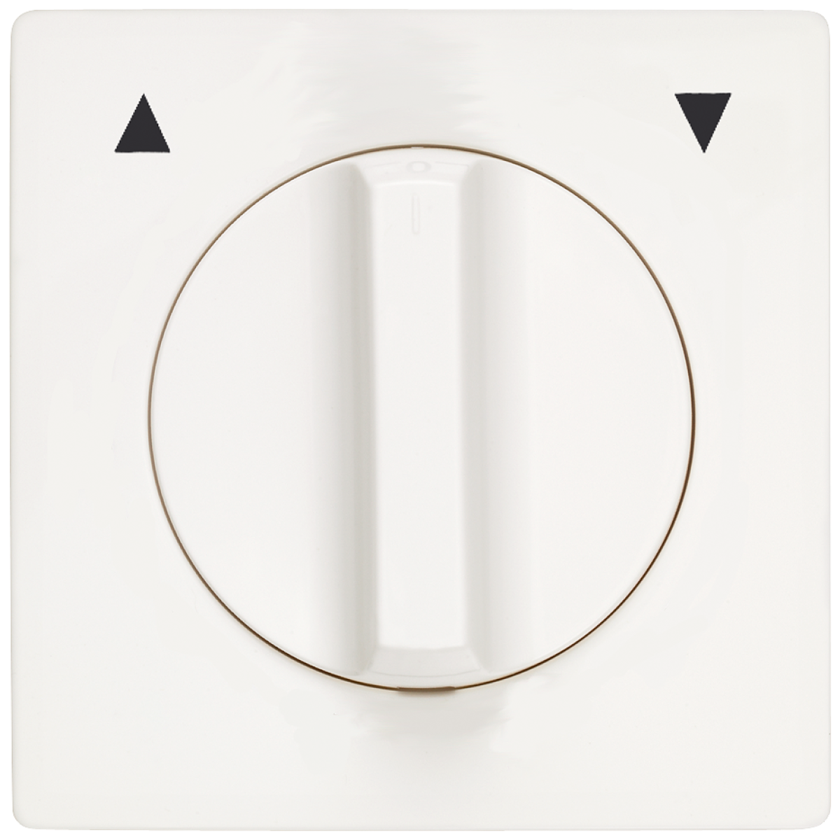 DELTA style cover plate for shutterblind knob-operated switch with UpDown s...