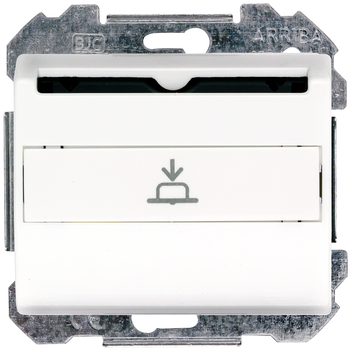 IRIS HotelCard switch 1, 2-way 1 microswitch Complete unit with Cover plate P...