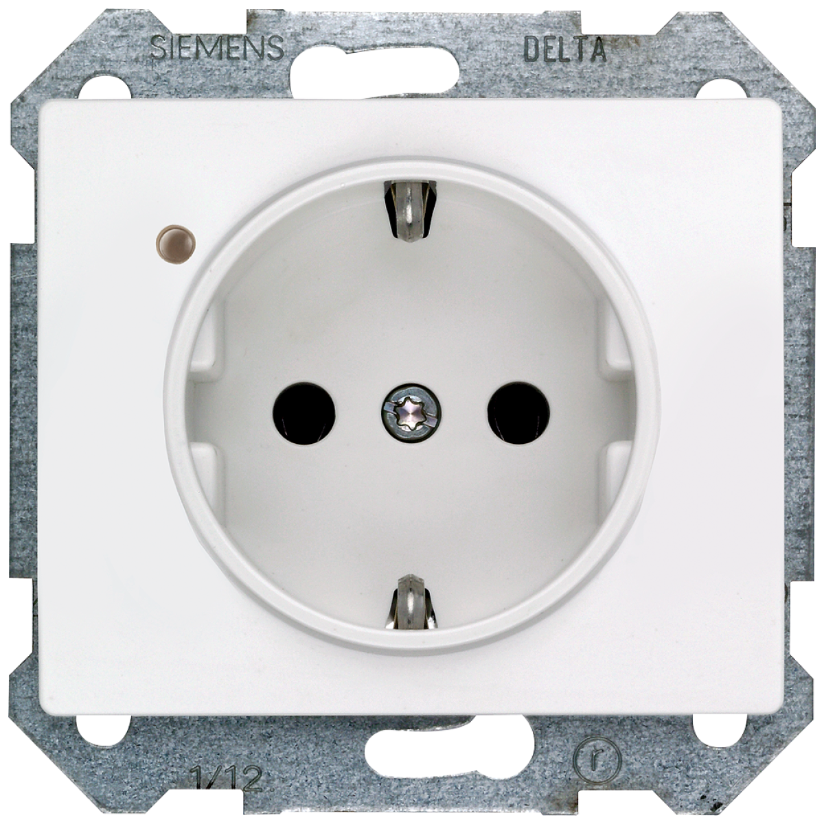 IRIS SCHUKO socket outlet 1016 A 250 V Operating display Cover plate Polar W...