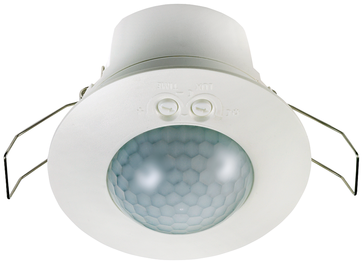 Ceiling motion detector 360 230 V AC max. 3000 W flush mounting