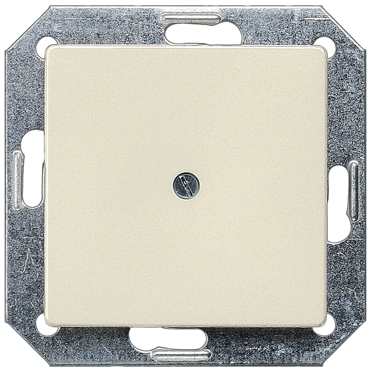 DELTA i-system blanking cover plate, electric white