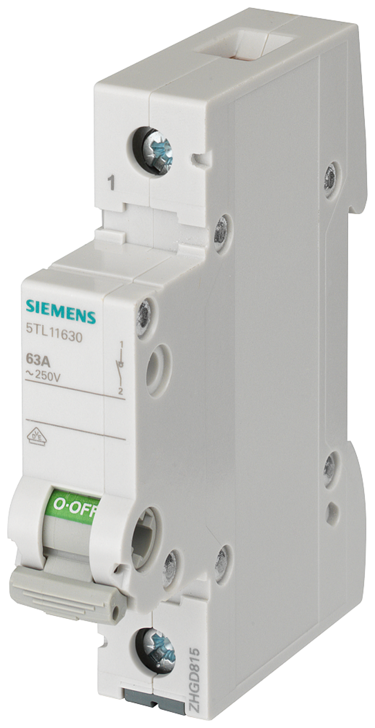 OFF switch 125 A 1-pole