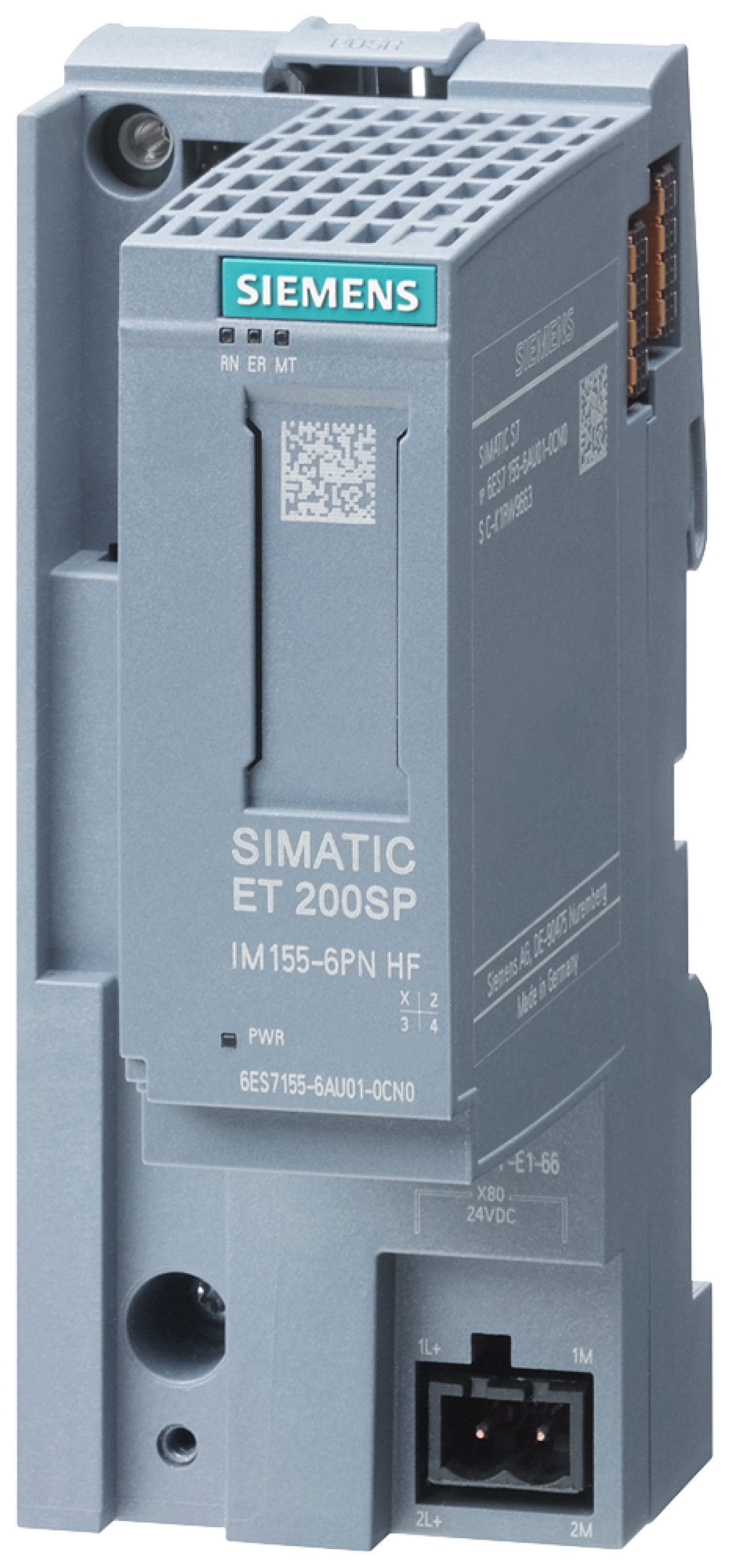 SIPLUS ET 200SP IM 155-6 PN2 HF With server module TX RAIL