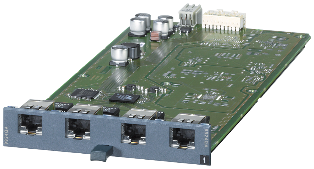 Media module MM992-4CU, 4x 1000 Mbps RJ45