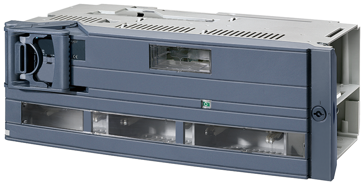 Switch disconnector with fuses In-line design, pluggable NH2 400 A, 4-pole St...