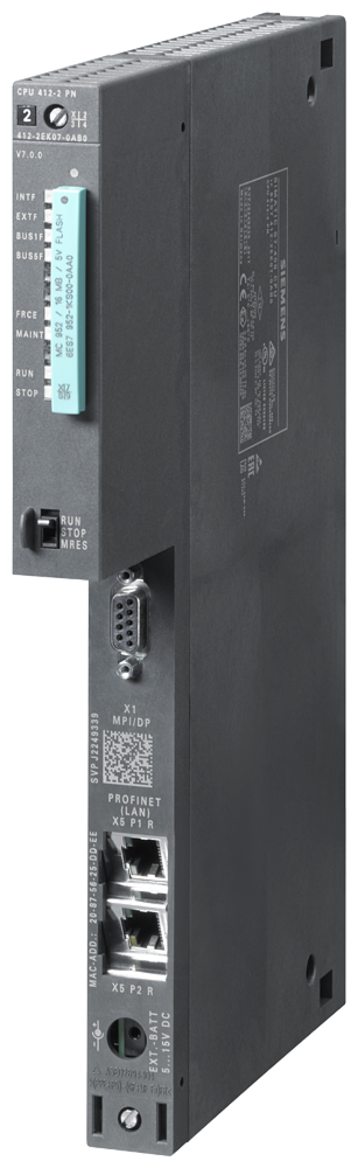 SIMATIC S7-400 CPU 412-2 PN 1 MB