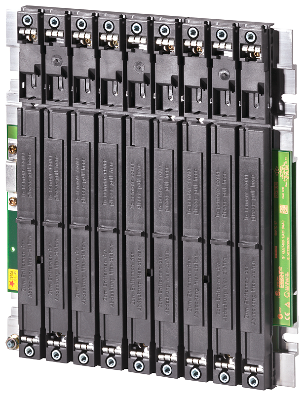 SIMATIC S7-400 UR2 With 9 slots, aluminum For configuring S7-400 central unit...