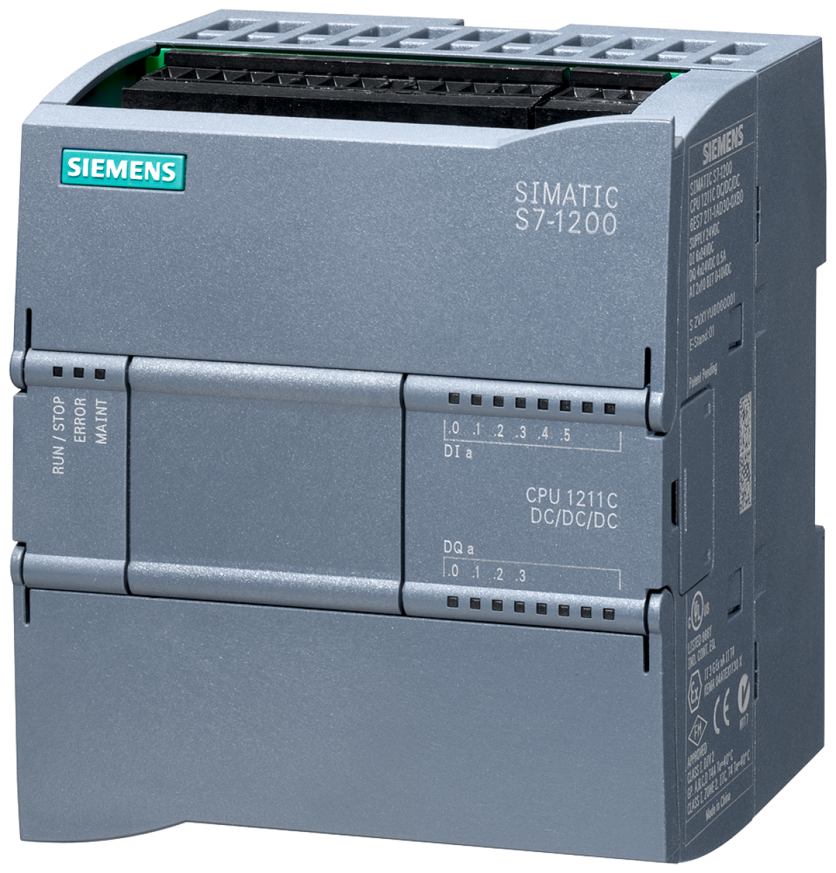 SIMATIC S7-1200 CPU 1211C DCDCDC 6DI4DQ2AI