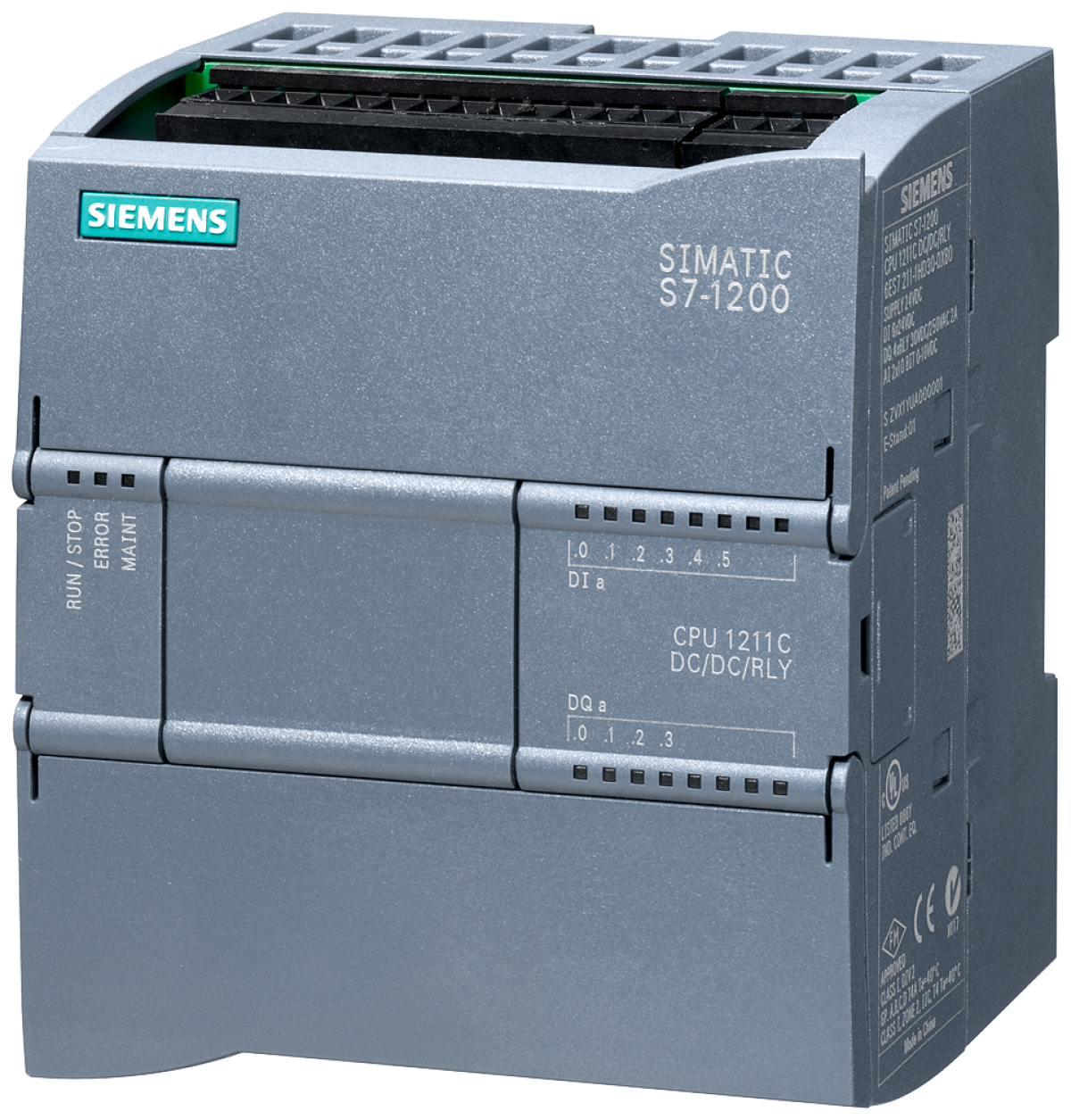 SIMATIC S7-1200 CPU 1211C DCDCrelay 6DI4DQ2AI