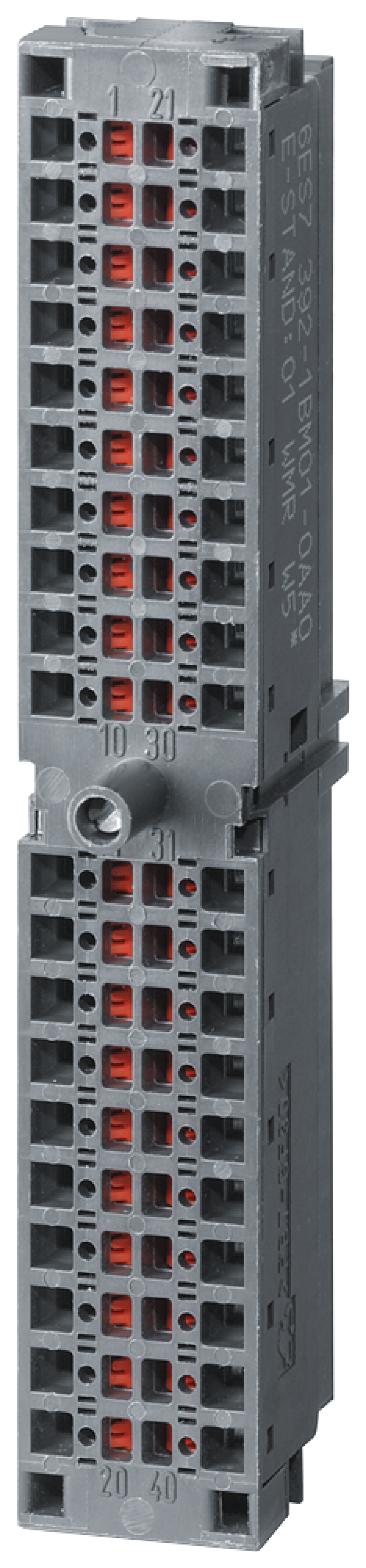 SIMATIC S7-300 Front connector 40-pin, spring-loaded terminal PU 100