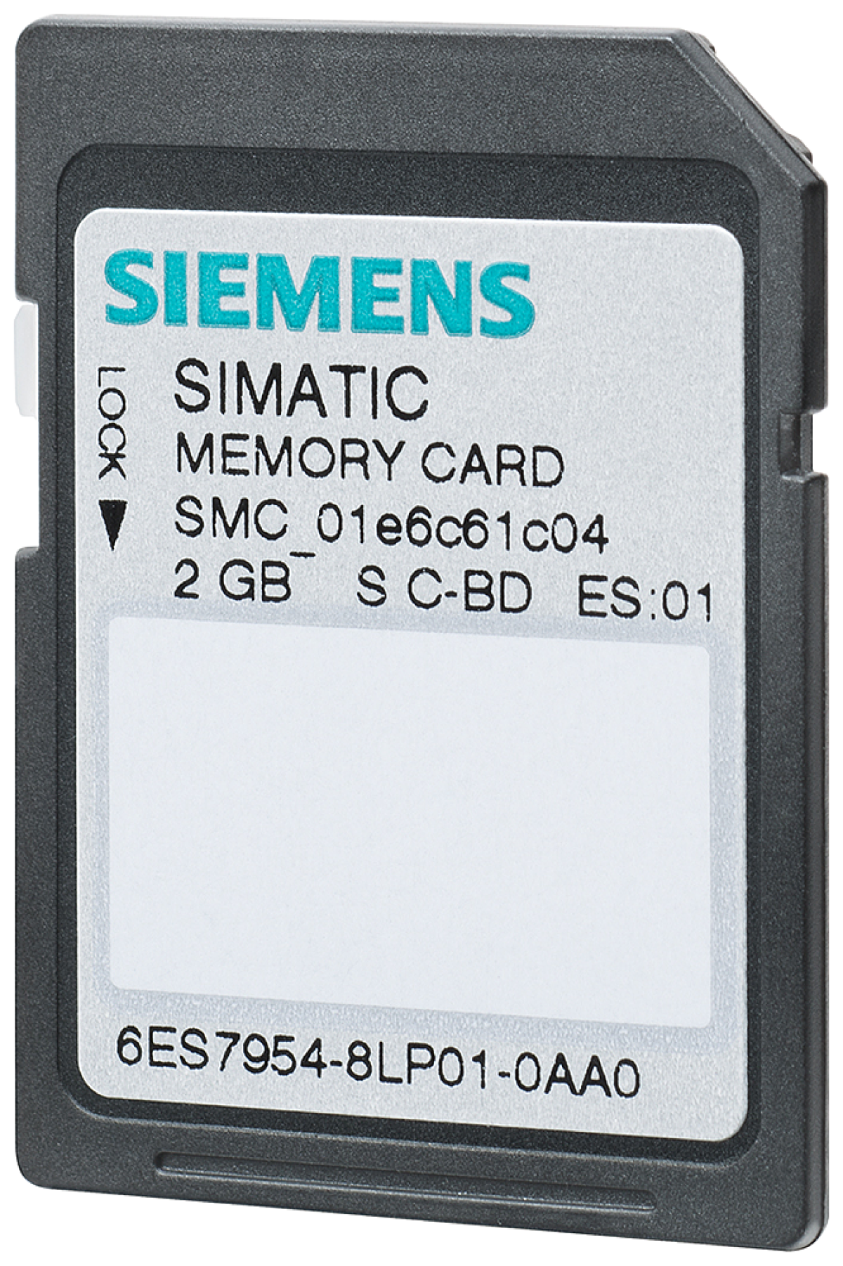 SIMATIC S7 Memory card 2 GB For S7-1x00 CPU