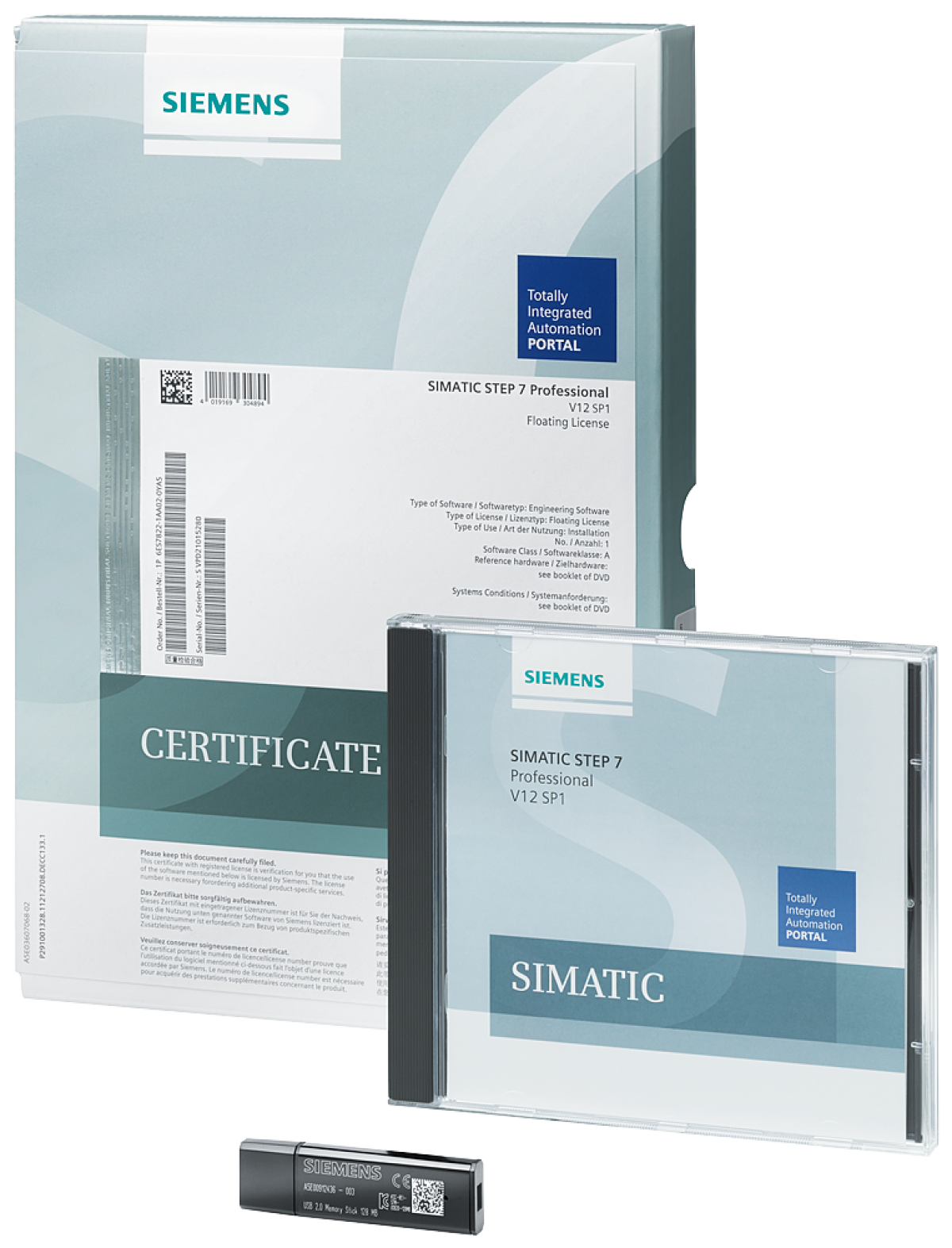 SIMATIC STEP 7 Professional V15 Trial license