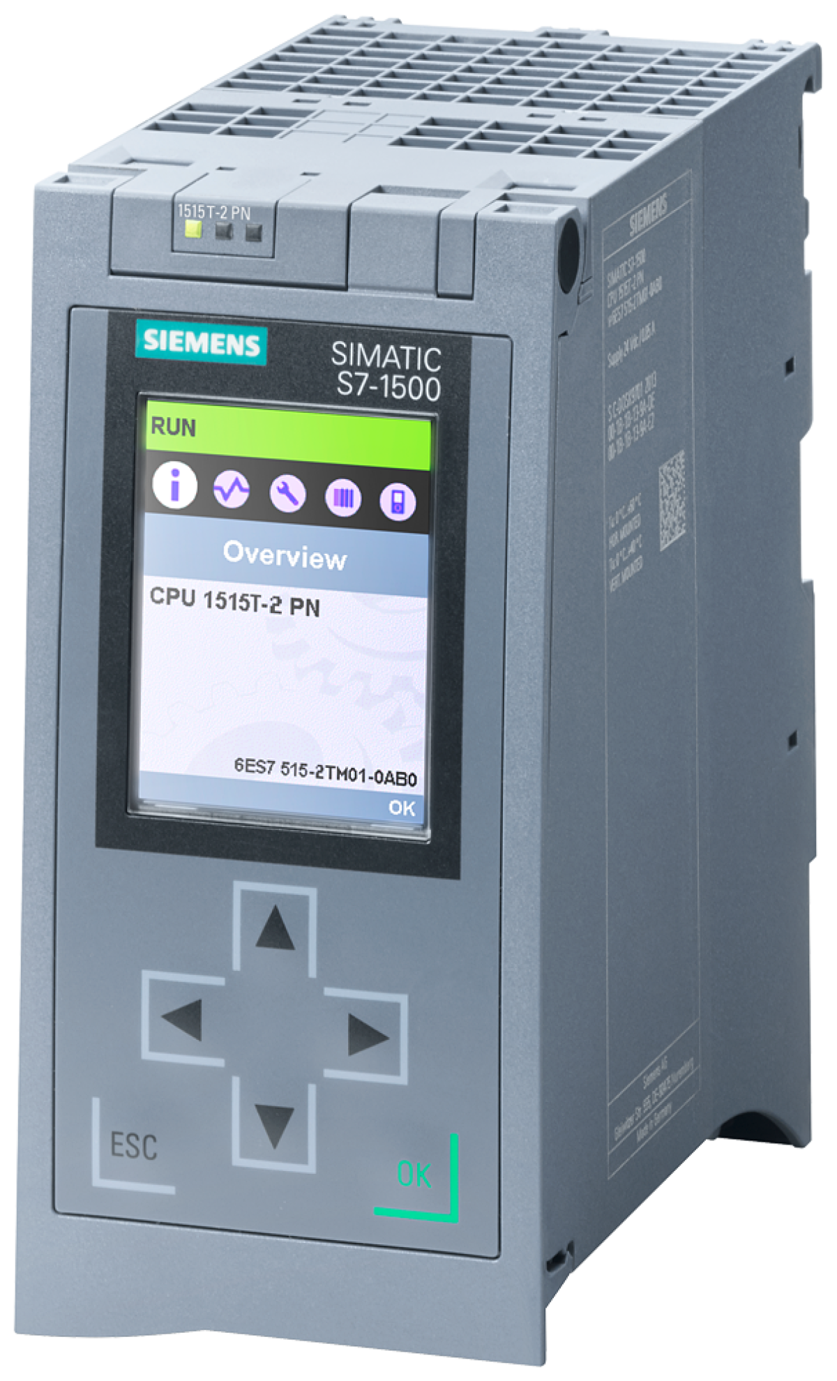 SIMATIC S7-1500 CPU 1515T-2 PN