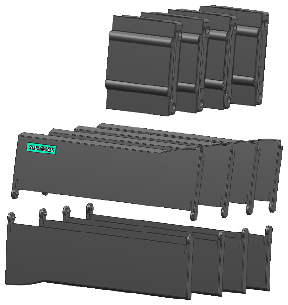 SIMATIC S7-1200 Front covers CPU 1214 PU 4