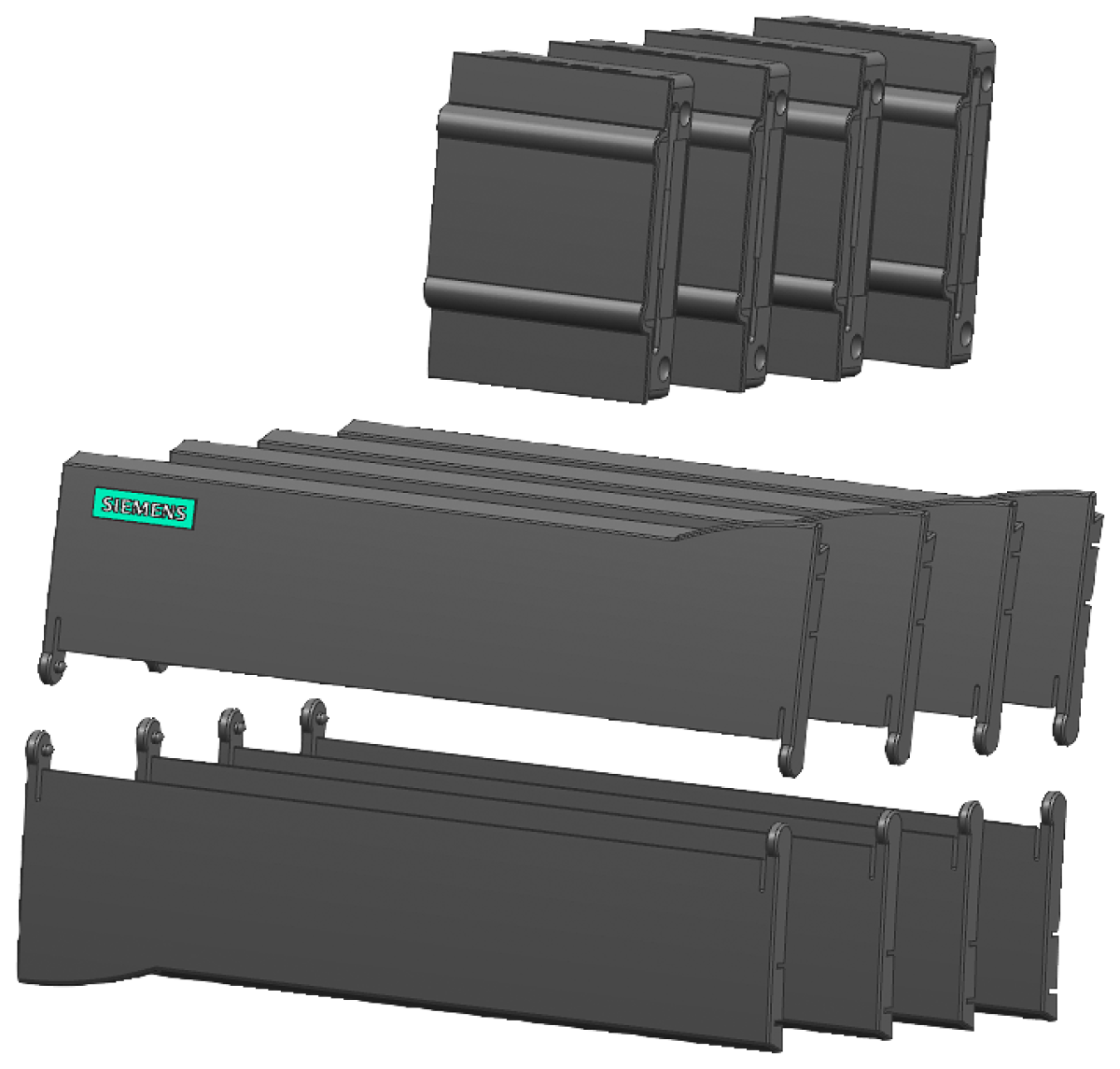 SIMATIC S7-1200 Front covers CPU 1215 PU 4