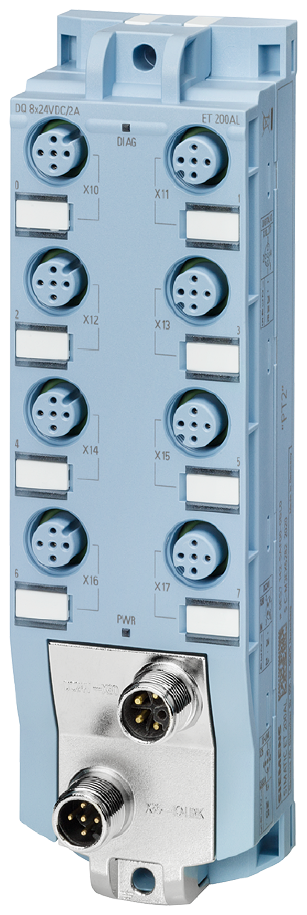 SIMATIC ET 200AL IO-Link DQ 8x24VDC2A 8x M12